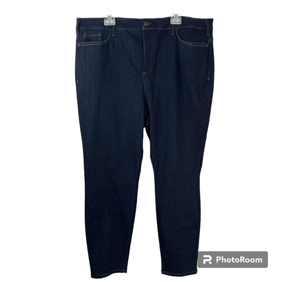 NYDJ Denim - NYDJ Women's Skinny Jeans - Dark Blue EUC